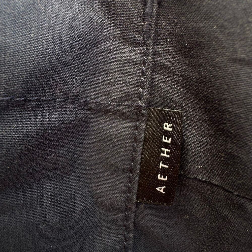 Aether Pine Shacket Button Down Navy Blue Men's X… - image 8